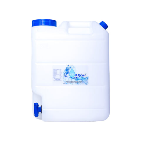 20L White Container with Tap